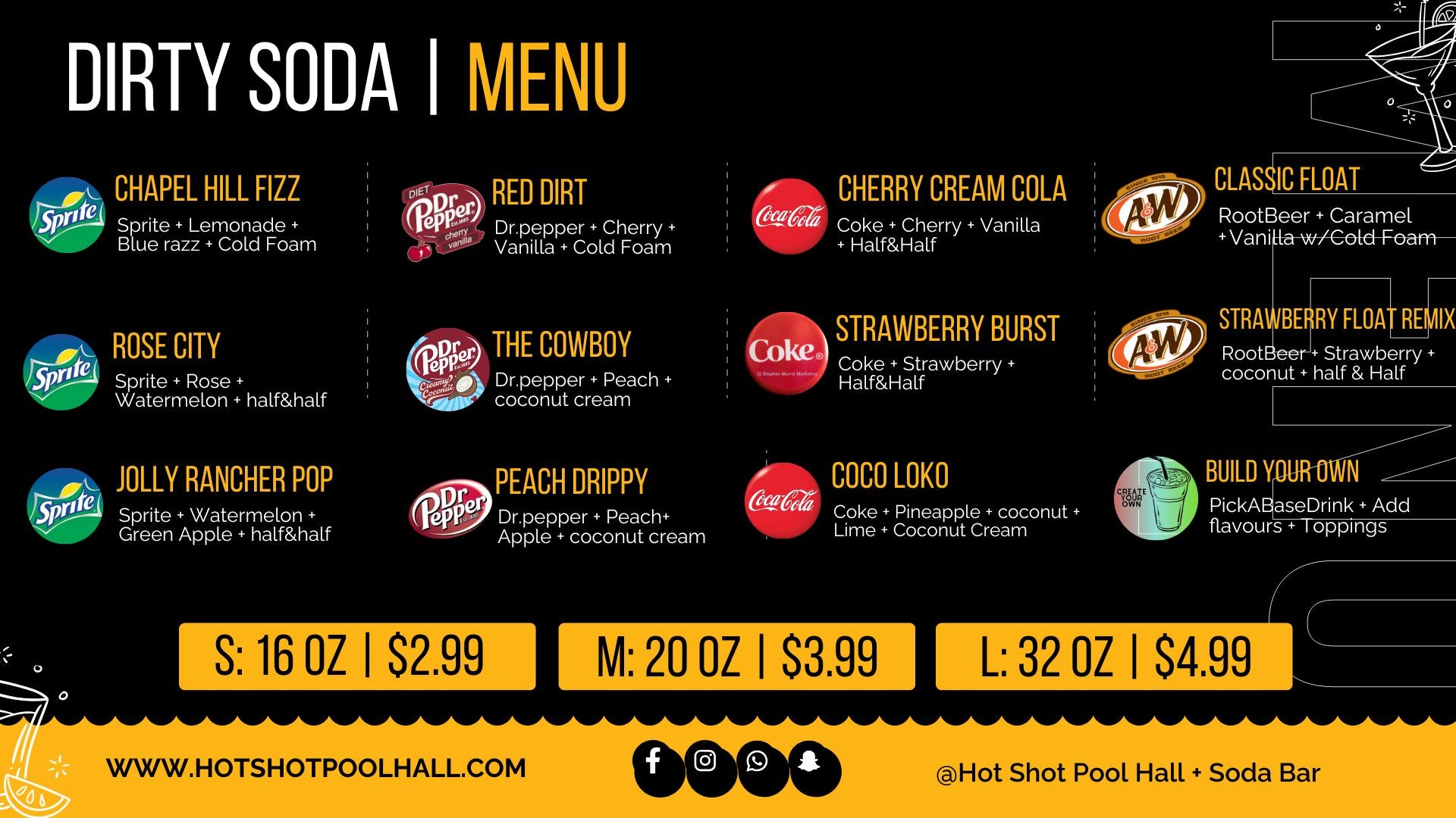 DIRTY SODA TYLER TEXAS